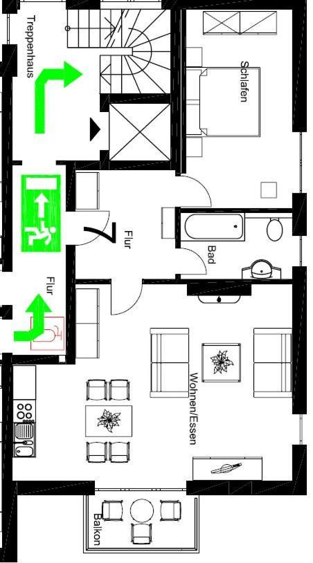 Apartmenthaus Kleiner Falke Binz Exterior foto